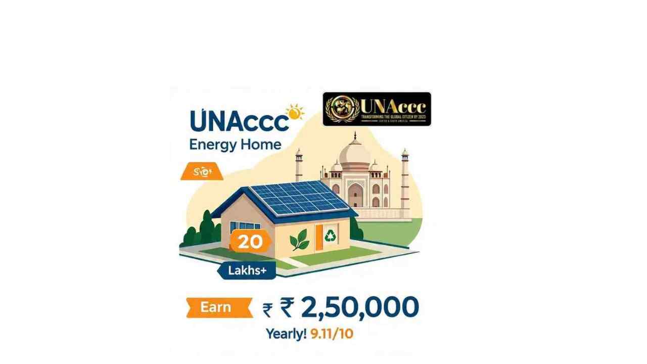 Solar Power, Prosperity for All! UNAccc’s ₹79,000 Net Zero Deal for BPL Families